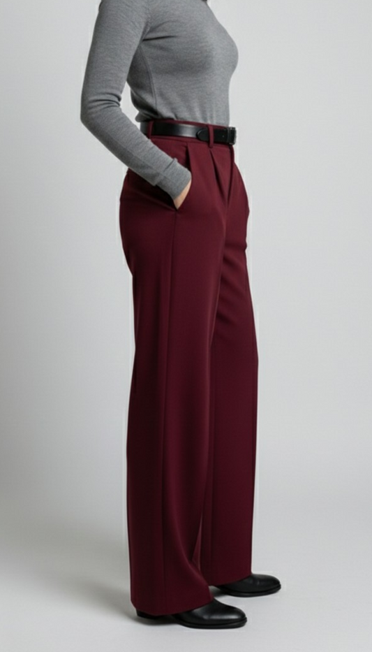 Erum loose Burgundy Pant