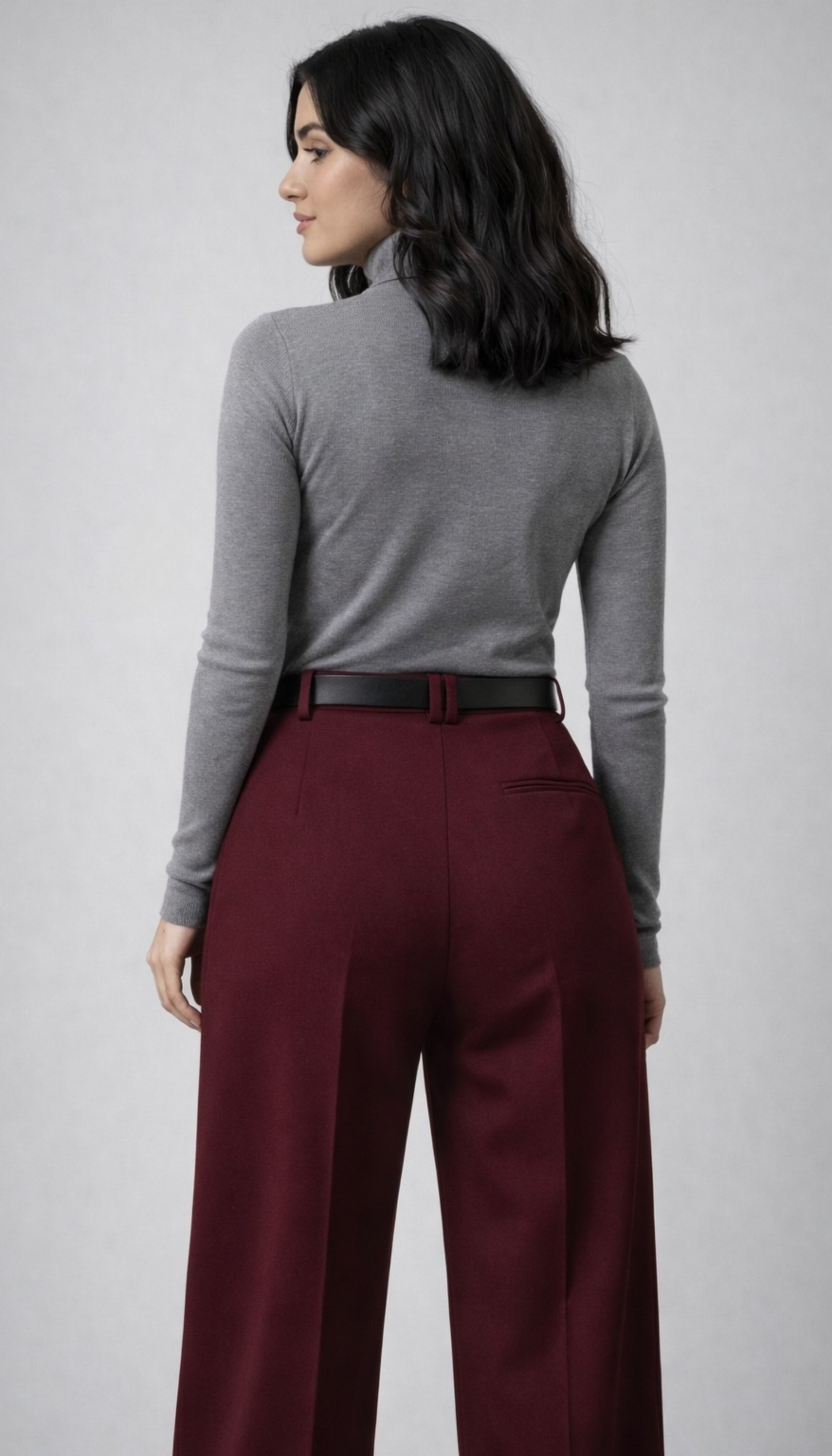 Erum loose Burgundy Pant